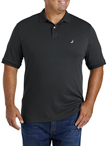Nautica Men's Classic Fit Short Sleeve Solid Soft Cotton Polo Shirt Polo Shirt