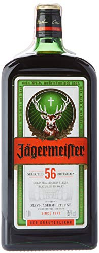 Jagermeister Amaro - 3 Botellas de 1000 ml
