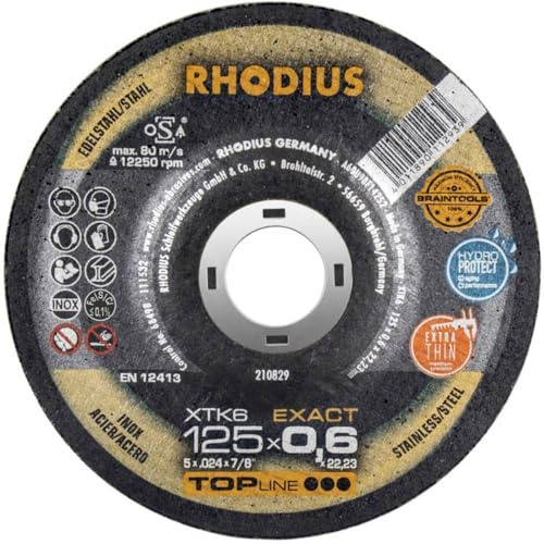 Rhodius XTK6 EXACT 210828 Trennscheibe mit offener Nabe 115 mm 22,23 mm 1 St