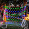 NAIZY 3 x 2 m LED Lichternetz, Lichtervorhang Lichterkette Deko Leuchte für Innen und Außen Party Weihnachten Hochzeit - 250 LEDs RGB