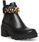 Steve Madden Damen Amulet Ankle Boot Stiefelette, Schwarze Kette, 38 EU