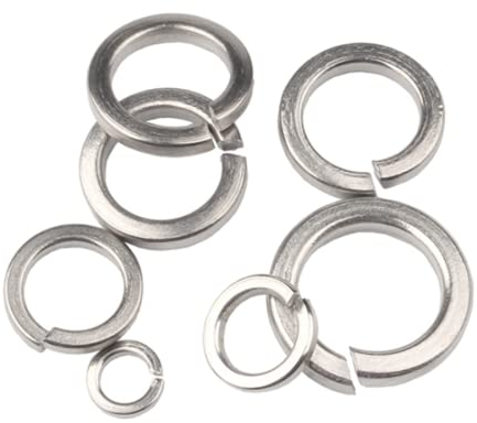 Federscheibe, offene Federscheibe aus Edelstahl 316, elastische Unterlegscheibe, M4-M16,M8 * 50 STÜCKE