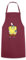 Spreadshirt SpongeBob Schwammkopf Burger Braten Kochschürze, One size, Bordeaux
