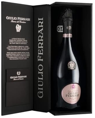 Ferrari fratelli Lunelli Spa, Giulio Ferrari rose brut 2012 sboccatura 2023, in cofanetto 0,75 litri