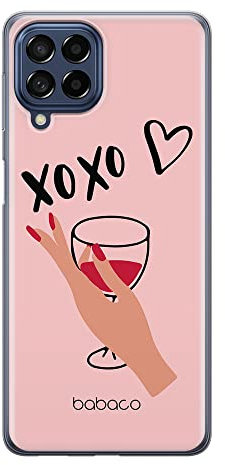 ERT GROUP Handyhülle für Samsung M53 5G Original und offiziell Lizenziertes Babaco Muster XOXO 001 optimal an die Form des Handy angepasst, hülle aus TPU