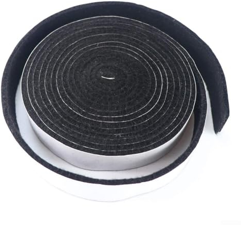 BBQ-Rauchdichtungsstreifen, hohe Hitze, Grill, Smoker, Dichtung, Türdeckel, hohe Temperaturen, Grill-Ersatzdichtung, selbstklebendes Dichtungsband (2,5 cm x 2,5 m)