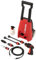 Bellota HL1400E- Idropulitrice, Potenza: 1,4 kW, Pressione massima: 120 bar, Tasso del flusso: 330 l/h, Tubo flessibile 3 m (PVC), Peso: 5 kg, Pistola non forza, ruote, aspirazione acqua, Filtro acqua