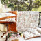 Freyamy Housse de Couette Fleurie 240x260+2 Taie d'oreiller 65x65cm Blanc Coloré Feuilles Floral Parure de lit 2 Personnes Adulte Fleurs Sets de Housse Couette en Microfibre avec Fermeture Éclair