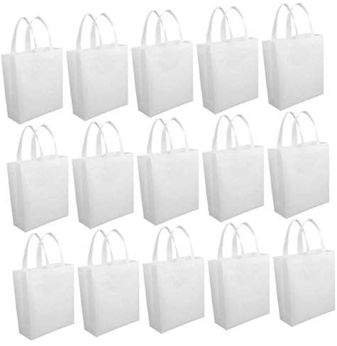 CATIEBYE 30 Stücke Mehrzweck Non-woven Tragetaschen Party Taschen Griffe Einkaufen Für Gelegenheiten