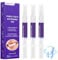 Zahnaufhellung Bleaching Stift, Purple Teeth Whitening Pen, Zähne Aufhellen, Schnelles Entfernen Aller Flecken, Zahnbleaching (3 Stück)