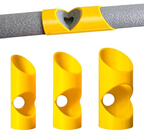 Tongdejing 3 Pcs Pipe Insulation Cutter Tool,15mm 22mm 28mm Set Precision Foam Pipe Lagging Tool for 45-Degree Angles and Copper Pipe Insulation(size:3 pcs)