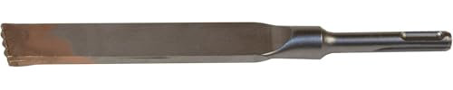 Marshall SDS Plus Brick Removal Chisel, Carbide-Tipped Heat-Treated Flat Blade, for Brick Removal, Cavity Inspection and Mortar Work
