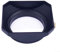 Paraluce quadrato in metallo a vite, 46 mm, paraluce quadrato in metallo per fotocamere mirrorless, paraluce antipolvere e antigraffio (argento)