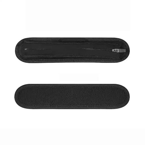 Almohadillas de repuesto compatibles con auriculares Bose QuietComfort 15 QC15 QC25 QC2 QC35/AE2 AE2I AE2W/SoundTrue y SoundLink (diadema negra con cremallera)