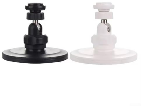UTTASU Magnetic Wall Mount Bracket For Blink Outdoor 4 3Rd Gen For XT3 For XT2 Mini 2 Camera Security System Adjustable Angle No Tools Required Easy Installation Black White 2 Pack