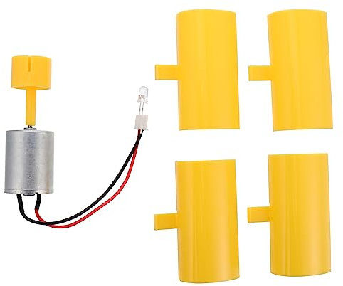 ibasenice Aerogenerador Vertical Para Experimentos Científicos y Demostraciones Educativas, Mini Generador Eólico Diy, Tamaño Pequeño, Bajo Consumo Energético, Modelo Didáctico Stem