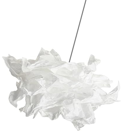 Laikoutd Wolken Form Lampenschirm Wanddekoration Einfache Stile Kronleuchter Lichtabdeckungen Papier Anhänger Wolken Form Kronleuchter Abdeckung