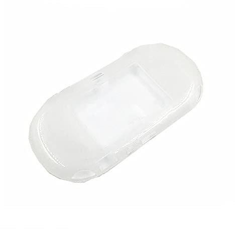 TPU Protective Silicone Case Skin Cover Shell for Playstation PS Vita 2000 PSV 2000 (Clear )