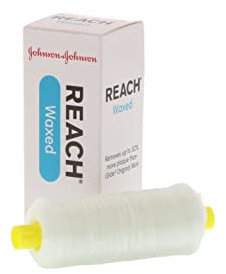 Johnson & Johnson Oral Health Products 2749 - Filo interdentale cerato, 200 m (confezione da 24)