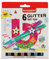 Glitterstiften Bruynzeel 6 stuks (60126006)