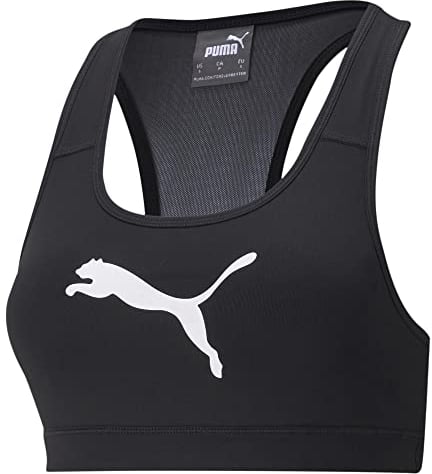 PUMA Damen Sport Bh, Puma Black, L