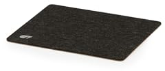 Oakywood Felt and Cork Mouse Mat Pad – Office Desk Accessories for Men & Women – Work from Home Accessories – 100% Merino Wool & Cork - Anthracite 28x22cm