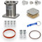 AGR Ventil Ersatz Rohr Tuning Kit für BMW E87 E90 E91E92 E93 E60 E61 X3 X5 mit 2.0 M47N2 3.0 D M57N2 Motoren