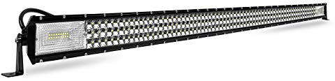 LARS360 675W LED Zusatzscheinwerfer, 12-24V DC Flutlicht Reflektor 7D Combo LEDs Work Light Bar IP67 Scheinwerfer Arbeitslicht für Offroad SUV UTV ATV Arbeitslampe Traktor Bagger LKW KFZ