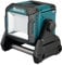 Makita ML005G LED-Akku-Baustrahler 18V-40V max. (ohne Akku & Ladegerät), max. 3600 Lumen, 3 Helligkeitsstufen, Leuchtkörper um 240° schwenkbar, IP65