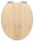 Bath4U Bambus Toilettendeckel | mit Absenkautomatik | Nachhaltige Klobrille | aus hochwertigem Bambus-Holz für maximalen Komfort | Stabil und belastbar bis 150 kg