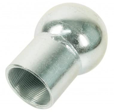 Giunto Maschio Filettato Interno Zincato Portagomma Misura DN 80 | DN 100 Raccordi PG Zincati Sferici (DN 80 x 2)