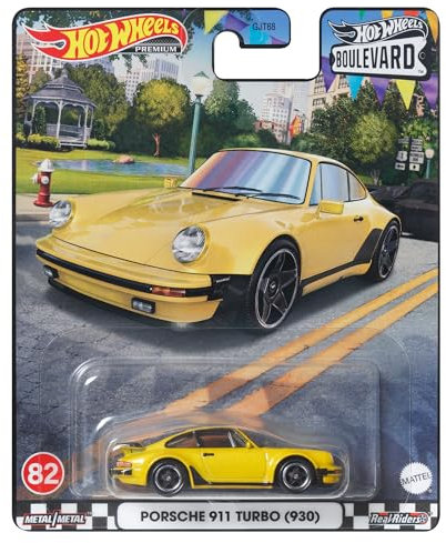 Hot Wheels Porsche 911 Turbo 930 Sammlerfahrzeug, Mehrfarbig