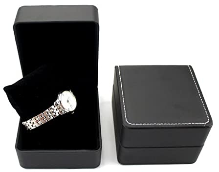 Uhrenbox 1 Slots. Pu. Lederuhr Aufbewahrungsbox Organizer Herrenuhr Display Halter Hüllen Schmuckkästen Fall Uhrenkasten/Uhrenständer