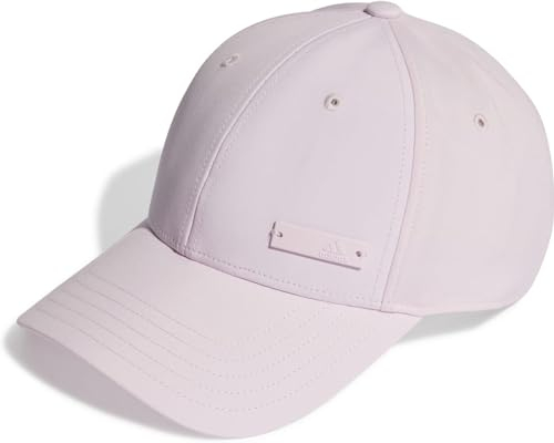 adidas Unisex Metal Badge Lightweight Baseball Cap, Clear Pink, XS