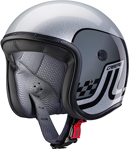 Caberg Freeride Trophy Jethelm (Gray/Silver/Black,XXL (61))