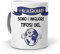 PALLE MONDO Regalo originale. Idea da regalare. Tazza I blucerchiati sono i migliori tifosi del mondo. Ceramica 350 ml.