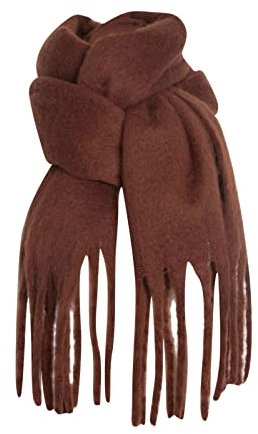 HAQUOS Dicker Schal warm Damen - Schal Klassischer Und Täglich Damen Feinstrick Winter Kuschelige Warme Winter Schals Musselintuch Damen Deckenschal Winterschal warm Hochwertiges schal-tuch