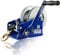 Husar Winch Cabrestante manual 3500 lbs | 1587 kg Con Correa De 10 Metros, Fabricado En Acero Inoxidable, Freno de Trinquete, De Simple Efecto, Para Barcos, Remolques, Industria