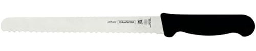 Tramontina Coltello Pane, Professional Master Negro NSF 26 cm