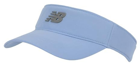 New Balance Women's Performance Visor, Running & Sport Sun Visor - Electric Sky