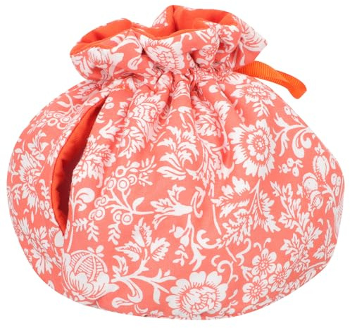 SEWACC Couvre-théière Isolant Motif Floral, Taille 17, en Coton Épais, Protection Thermique Anti-brûlure, Housse Isolante pour Théière Domestique, Usage Maison, Manchon Chaud Réutilisable
