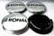 4X Original Ronal 64mm Nabendeckel Nabenkappe Hochglanz Poliert Center Cap Deckel Felgendeckel