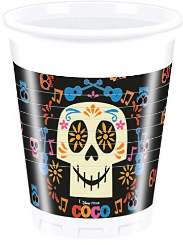 Procos Gobelet Plastique 200 ml coco, multicolore, 5pr89462