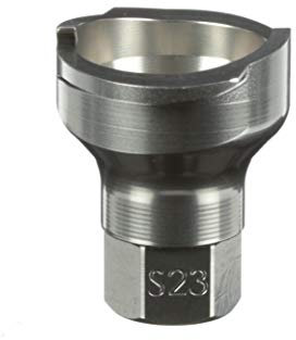 3M PPS 2.0 Spray Gun Adapter #S23, 26109, 1/4 Inch Female, 18 Thread NPS, Connects Several Paint Gun Brands to PPS 2.0 Paint Spray System, 1 Pack
