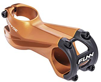 FUNN Fahrrad-Vorbau mit 7 Grad - Länge 80mm, 31,8mm Lenkerklemmung, Aluminiumlegierung, Mountainbike, Orange