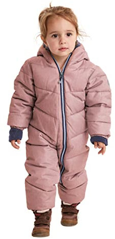 Killtec Unisex Kinder karter mini Overall In Daunenoptik Mit Kapuze, Rosa, 98-104 EU