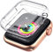 Schutzhülle für Apple Watch Display & Gehäuse Series 8 7 6 5 4 3 2 1 SE - Soft TPU Case in 45mm 44 42 41 40 38 mit Display-Schutz (38mm)