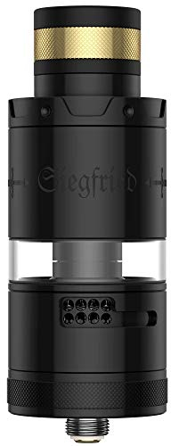 Vapefly Siegfried DL RTA Tank Clearomizer 7 ml, Durchmesser 25,2 mm, Verdampfer für e-Zigarette, schwarz