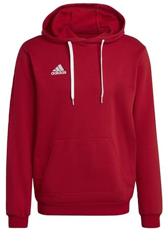adidas Herren Entrada 22 Sweat Hoodie, Team Power Red 2, L Tall 2 inch