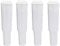4X Kaffee Wasserfilter Zubehör für Jura Impressa E5 E10 E20 E25 E30 E40 E45 E50 E55 E65 E70 E74 E75 E85, Ersetzen Weiß 60209, 68739